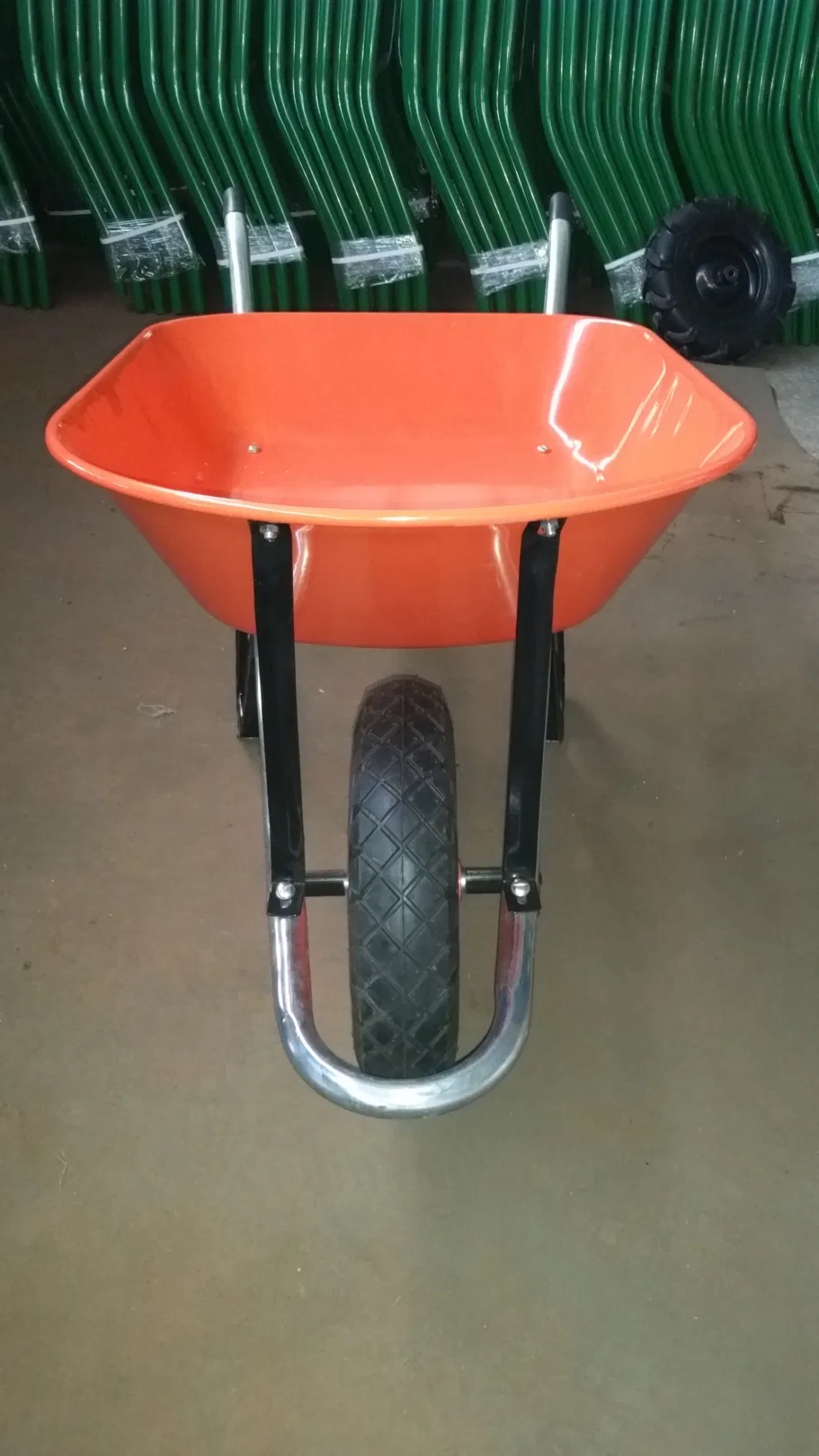 Bolivia Wheelbarrow Free Sample Extra Large Folding Metal Wheelbarrow for Handling