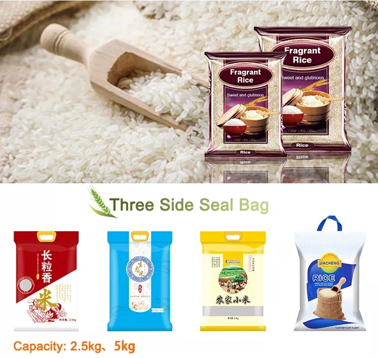 Free Sample PP Woven Packaging Bag Custom Surface Handling Gravure Printing PP Woven Bag Many Size Suitable for Packaging Rice