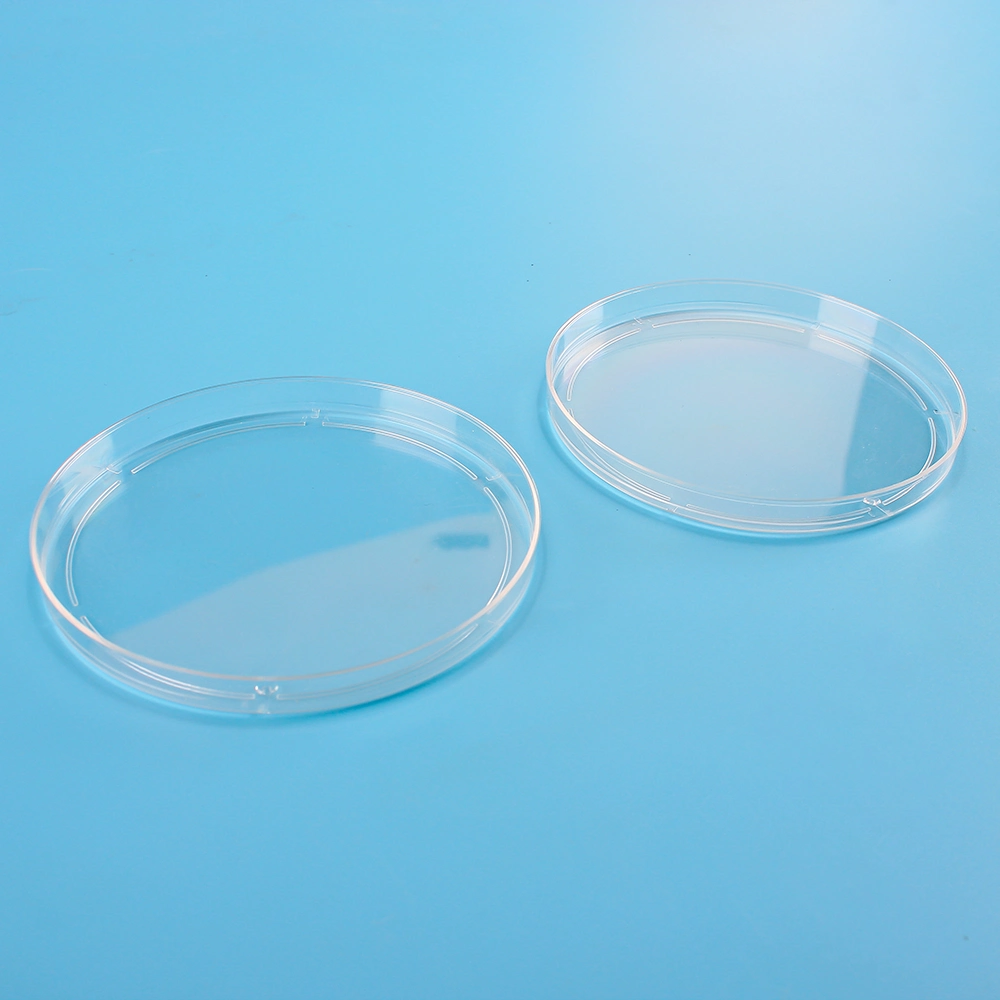 Tc Treated Stackable 35mm 60mm 90mm 100mm 150mm Sterilized Petri Dish for Cell Culture